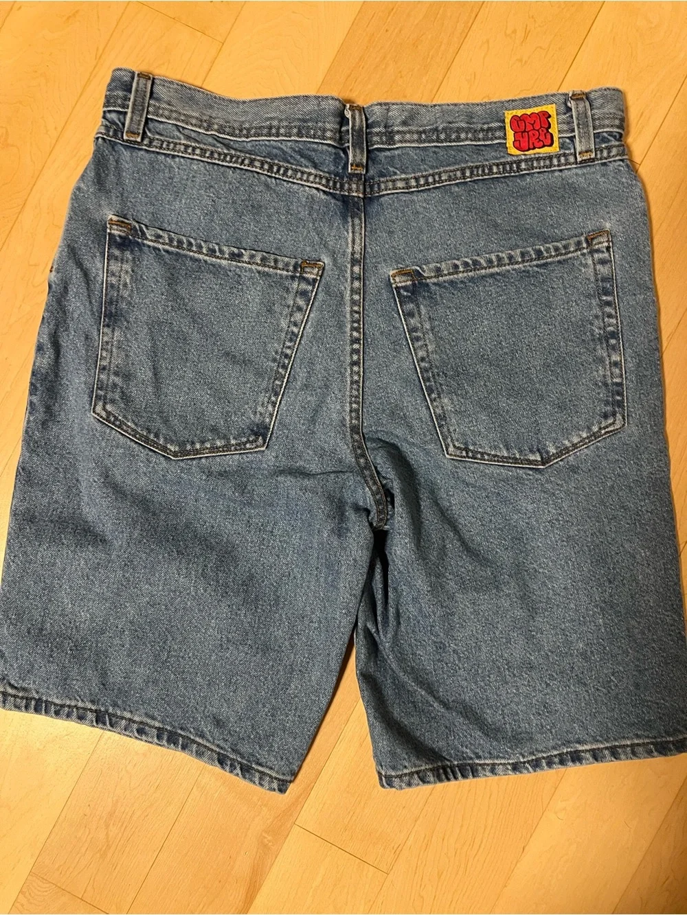 Zumiez Men's Blue Denim Cutoff Jean Shorts